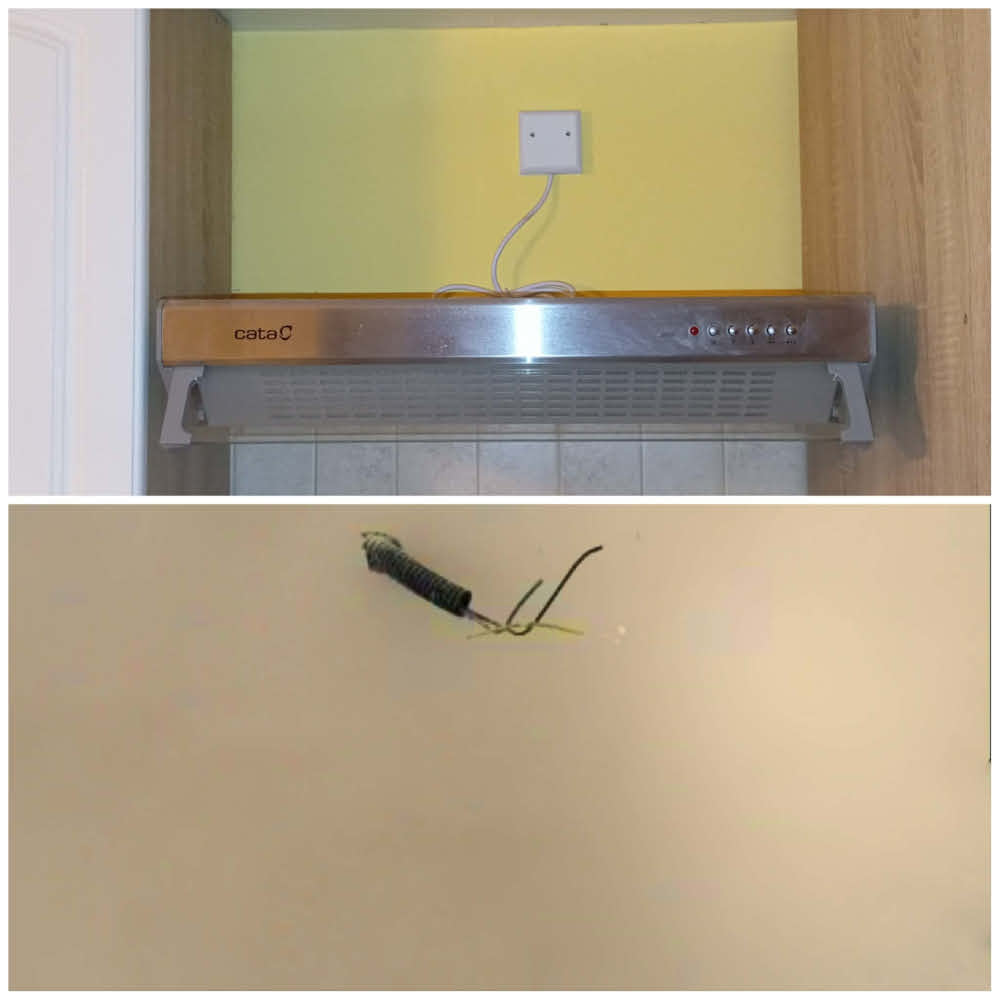 Villanyszerelési munka közben készült fotó 7